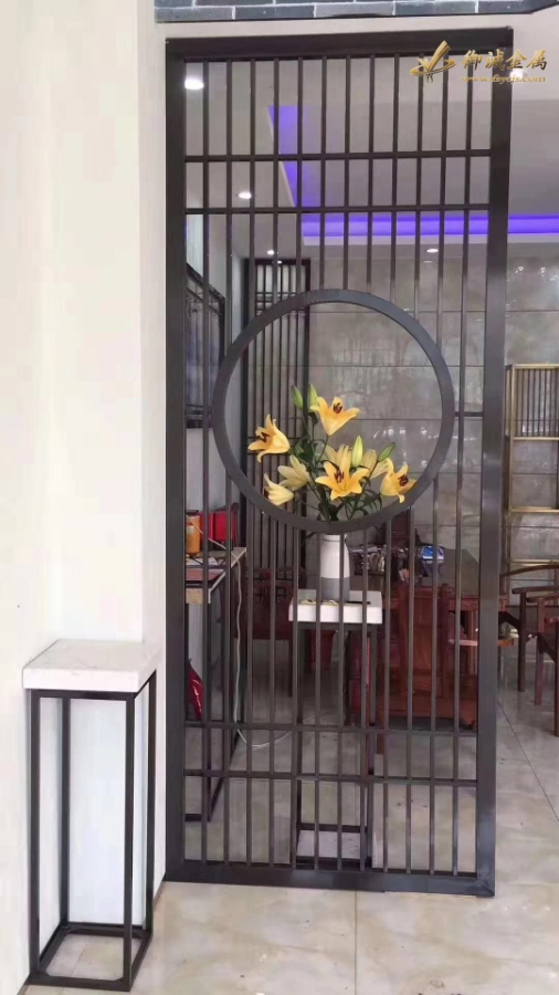 不銹鋼屏風(fēng)實例